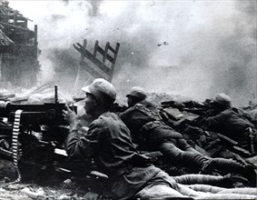 Battle of Changsha, China, World War II, c1939-c1944. Artist: Unknown