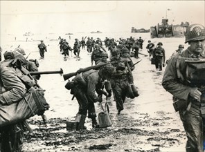 Débarquement des troupes américaine en Normandie, 1944