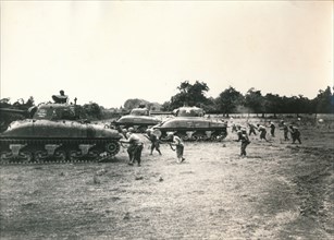 Offensive terrestre des alliés en direction de Périers, 1944