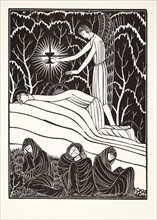 The Agony in the Garden, 1926, (wood engraving).