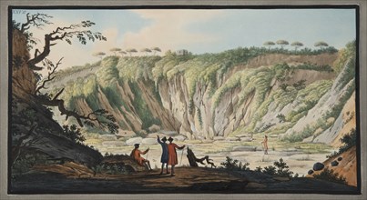 View taken from the bottom of the Crater of Monte Nuovo, 1776.