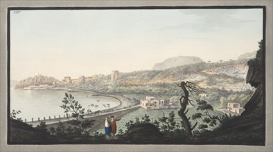 View of Puzzoli taken from the spot represented in Plate XIII, 1776.