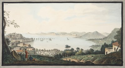 View taken from the spot known as Accademia near Puzzoli,  1776.