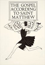Angel of St. Matthew, 1931, (wood engraving).