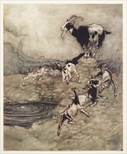The Wolf and the Seven Kids, 1909.