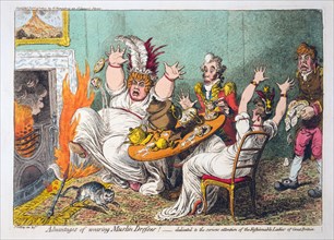 Advantages of wearing Muslin Dresses! ?. 1802.