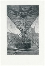 Panoramic Viewing Platform using a Hot Air Balloon, c. 1880.