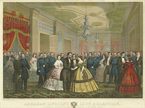 Abraham Lincoln's Last Reception, 1865.
