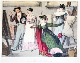 Les Dames Artistes, 1820.