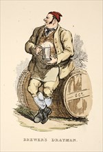 Brewer's Drayman from The Gentleman's Pocket Magazine, 1827.