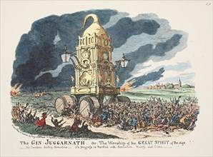 The Gin Juggarnath or the Worship of the Great Spirit of the age!! ?, 1835.