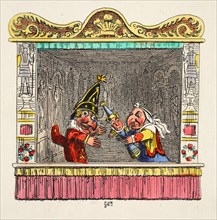 Punch and Judy with the Child, 1827.