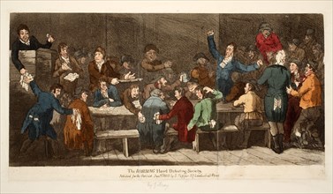 The ROBBING Hood Debating Society, 1809.