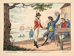 Dick Dock: Or, the Lobster and Crab (The Veterans), 1806.