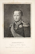 Alexander I, Emperor of all the Russians, 1814.