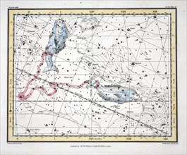 The Constellations (Plate XXII) Pisces, 1822.
