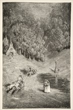The Encounter between Arthur and Pellinore, from Stories of the Days of King Arthur by Charles Henry