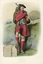 Macalister, from The Clans of the Scottish Highlands, pub. 1845 (colour lithograph)