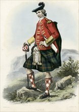 Ulric, from The Clans of the Scottish Highlands, pub. 1845 (colour lithograph)