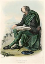 Campbell of Argyll,  from The Clans of the Scottish Highlands, pub. 1845 (colour lithograph)
