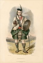 Clanranald, from The Clans of the Scottish Highlands, pub. 1845 (colour lithograph)