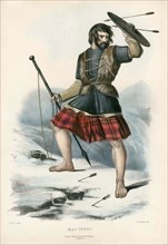 Mac Innes, from The Clans of the Scottish Highlands, pub. 1845 (colour lithograph)
