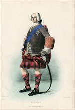 Stewart, from The Clans of the Scottish Highlands, pub. 1845 (colour lithograph)