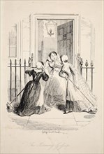The Morning Gossip,from The Greatest Plague of Life, pub. 1847 (engraving)