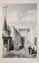 View of the Temple of Augustus, pub. 1863 (lithograph). Creator: English School (19th Century).