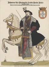 John III of Portugal (1502-1557), pub.16th Century (coloured engraving). Creator: Flemish School (16th Century).