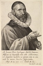 Portrait of Jans Pietersz Sweelinck, pub. 1624. Creator: Jan Muller (1571 - 1628).