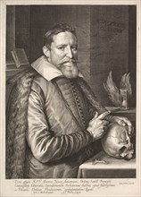 Portrait of Johannes Neyen, General of the Order of Franciscan Friars, Ambassador in Trier, 1608. Creator: Unknown.