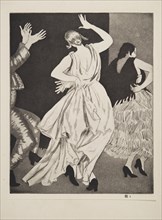 Spanish Dancer No. 1, pub. 1923. Creator: Laura Knight (1877 - 1970).