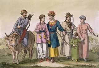 Taguri Tatars of the Crimea, c1820s-30s. Creator: D.K. Bonatti (fl. 1720-80).