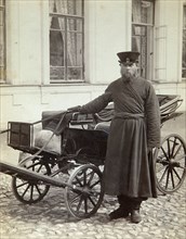 A coachman, 1890s.  Artist: Alexei Sergeevich Mazurin