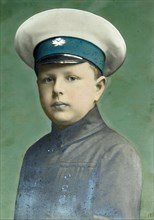 'Portrait of the Son', 1910s. Artist: Alexei Sergeevich Mazurin
