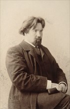 Vasily Surikov, Russian artist, 1896. Artist: Unknown