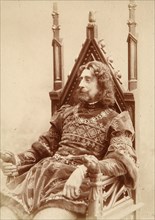 Grand Duke Constantine Constantinovich of Russia as Hamlet, 1900. Artist: Karl August Fischer