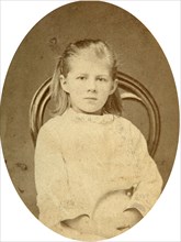 Lyubov Dostoyevskaya, daughter of the author Fyodor Dostoevsky, 1870s. Artist: Unknown