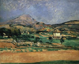 'The Plain of the Mont Sainte-Victoire', 1882-1885.  Artist: Paul Cezanne