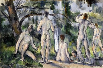 'Bathers', 1890-1894.  Artist: Paul Cezanne