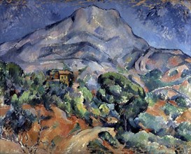 'Mont Sainte-Victoire', 1896-1898. Artist: Paul Cezanne