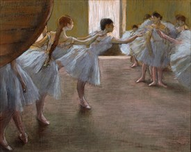 'Ballet Rehearsal', 1885-1890(?).  Artist: Edgar Degas