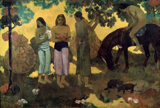 'Rupe Rupe (Fruit Gathering)', 1899.  Artist: Paul Gauguin