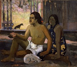 'Eiaha Ohipa (Not Working. Tahitians in a Room)', 1896.  Artist: Paul Gauguin