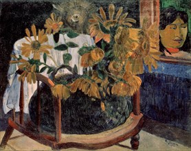 'The Sunflowers', 1901.  Artist: Paul Gauguin