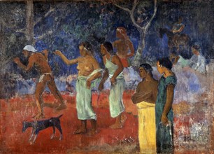 'Scene from Tahitian Life', 1896.  Artist: Paul Gauguin