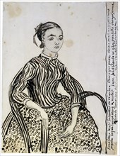 'Portrait of a young Lady (La Mousmé)', 1888.  Artist: Vincent van Gogh