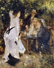 'In the Garden (Au Jardin du Moulin de la Galette)', 1876.  Artist: Pierre-Auguste Renoir