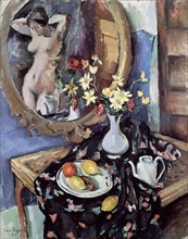 'Still Life with a Mirror', 1912. Artist: Jean Joveneau